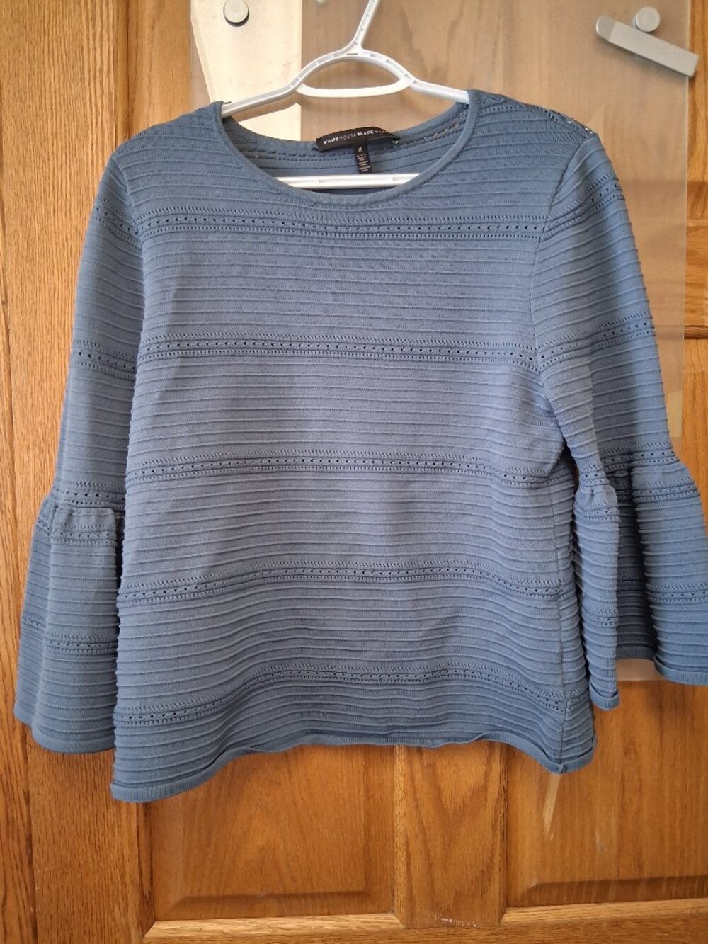 White House Black Market 3/4 butterfly sleeve sweater